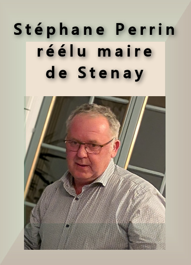 Stéphane Perrin réélu maire de Stenay